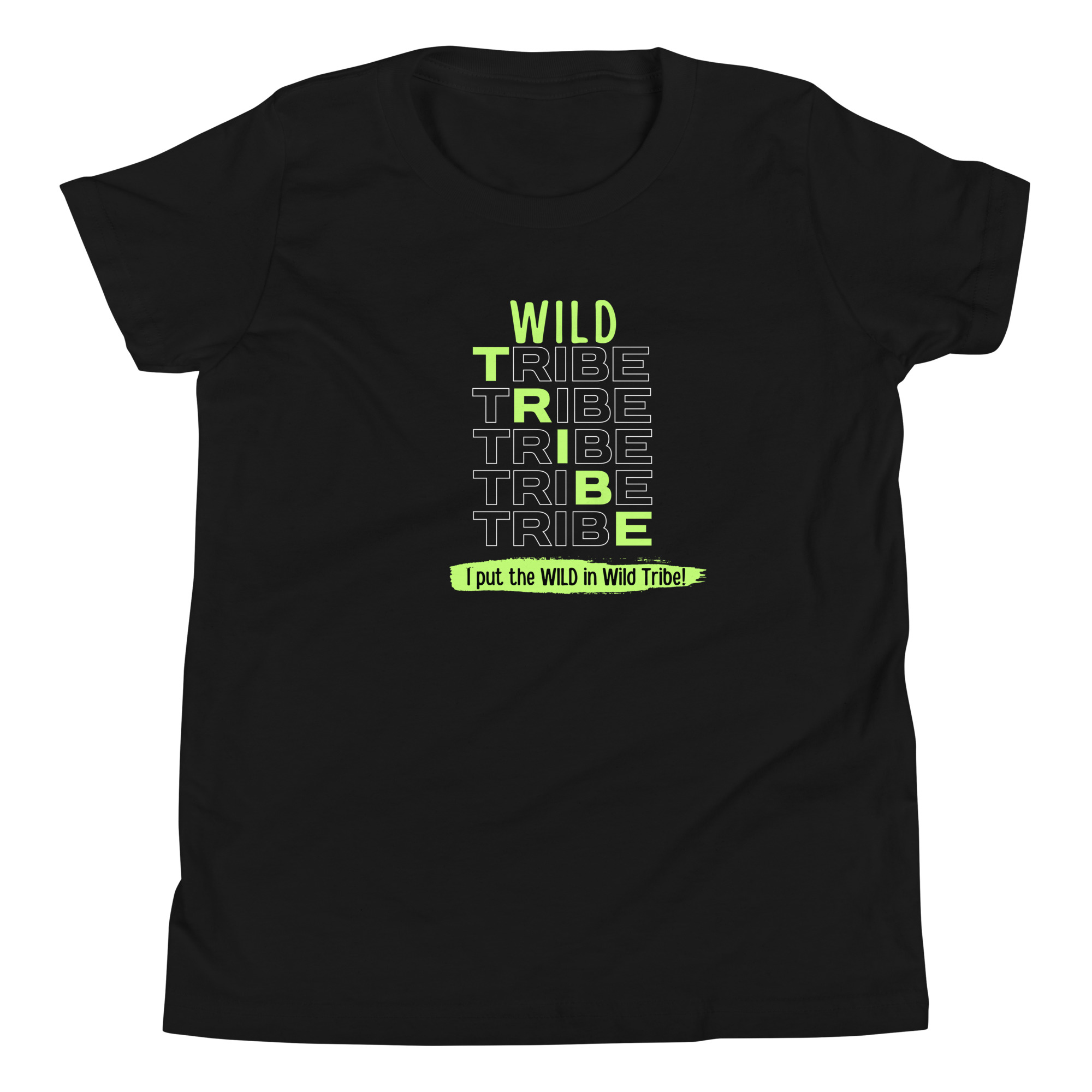 Kid Short Sleeve T-Shirt – I Put the Wild