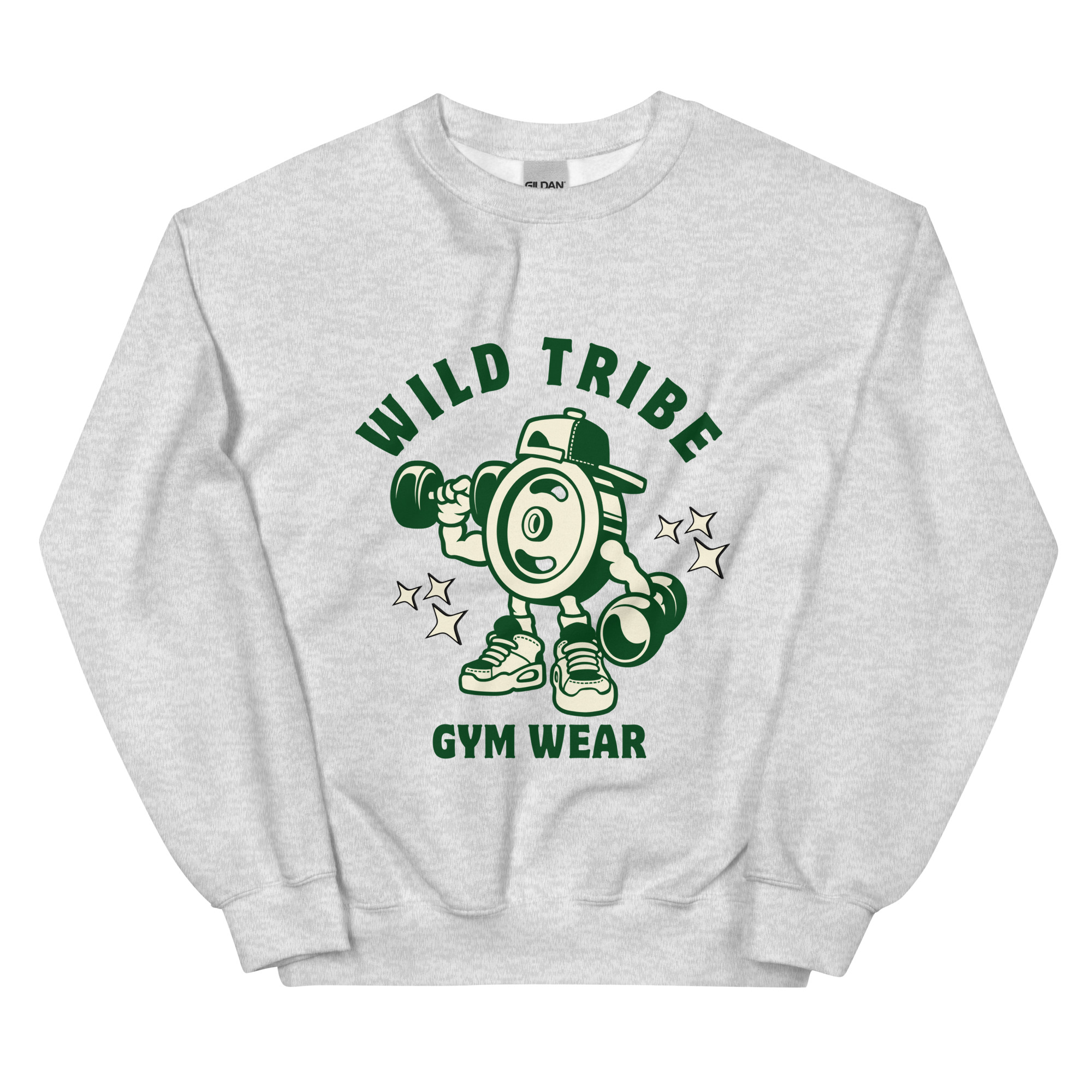 Adult Crew Neck Sweatshirt – Gym Wear - Image 7