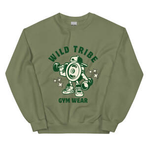 Adult Crew Neck Sweatshirt – Gym Wear