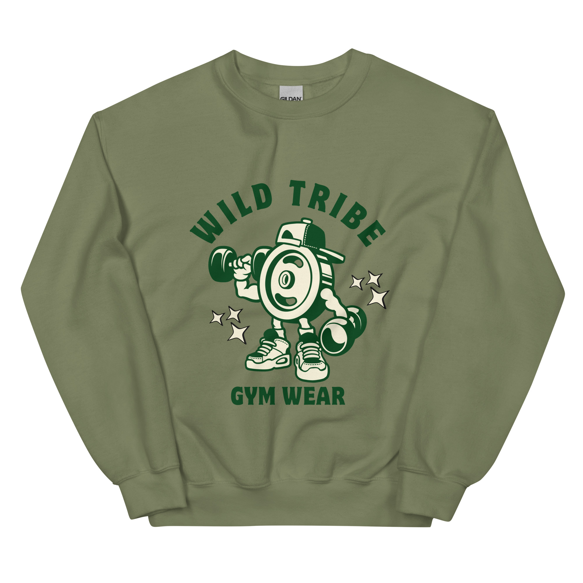 Adult Crew Neck Sweatshirt – Gym Wear