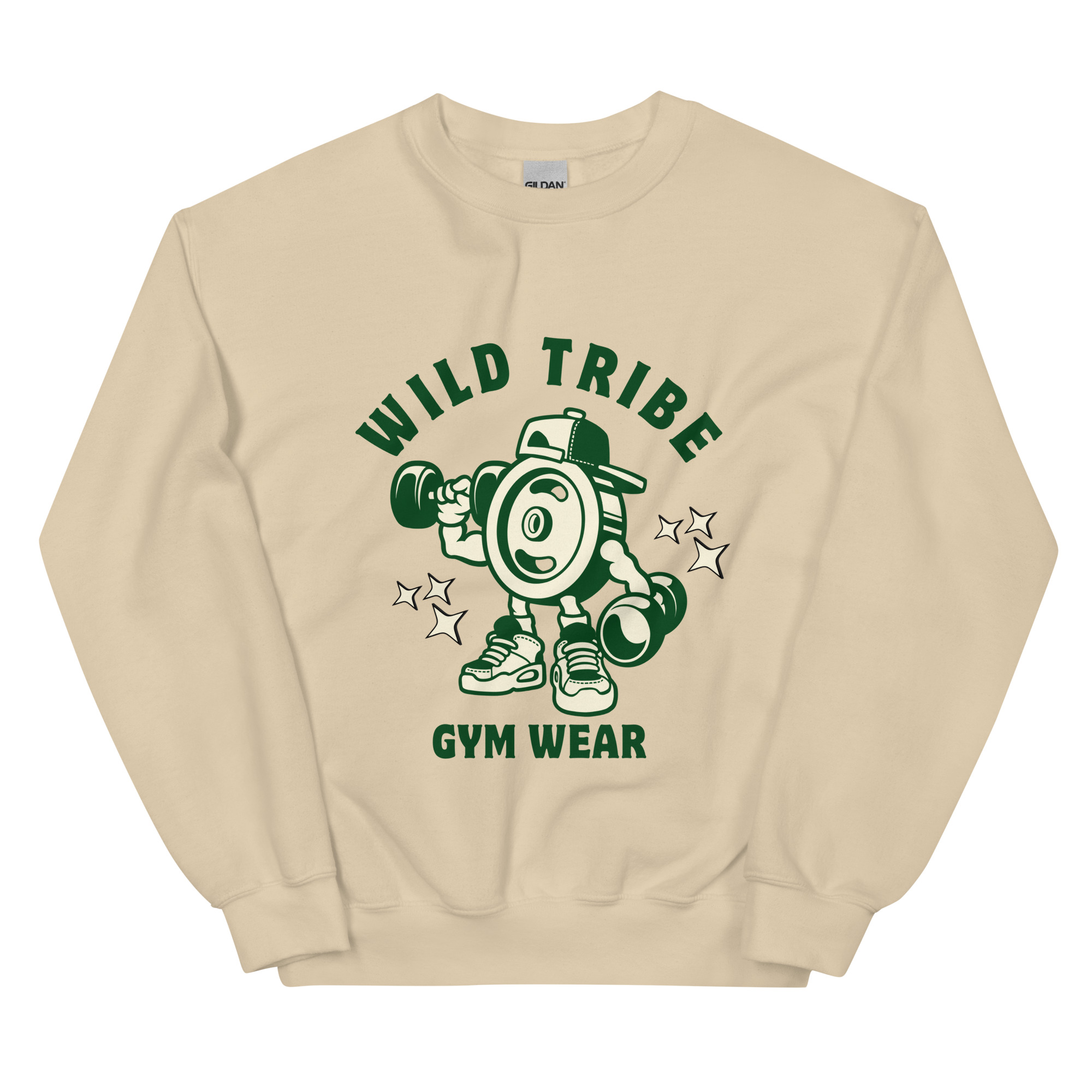 Adult Crew Neck Sweatshirt – Gym Wear - Image 5