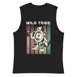 Adult Muscle Shirt - Plate Guy